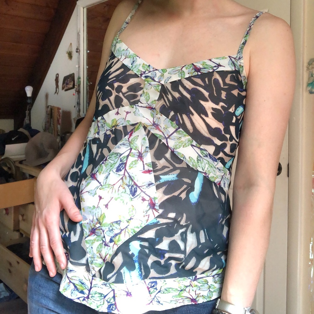 Ecru tank top